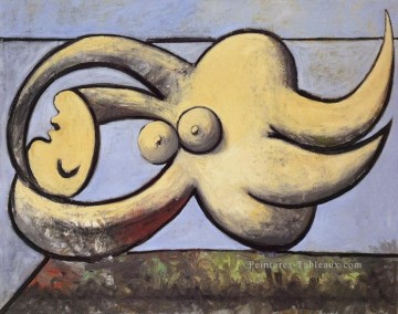 Nu abstrait œuvres - Femme nue COUCHEE 1932 abstrait Nue